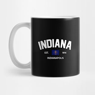 Indiana Collegiate Preppy Mug